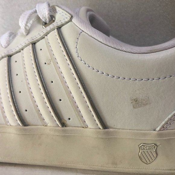 K-Swiss Gallen III LOW Men's White Sneakers NWOB - Picture 7 of 12